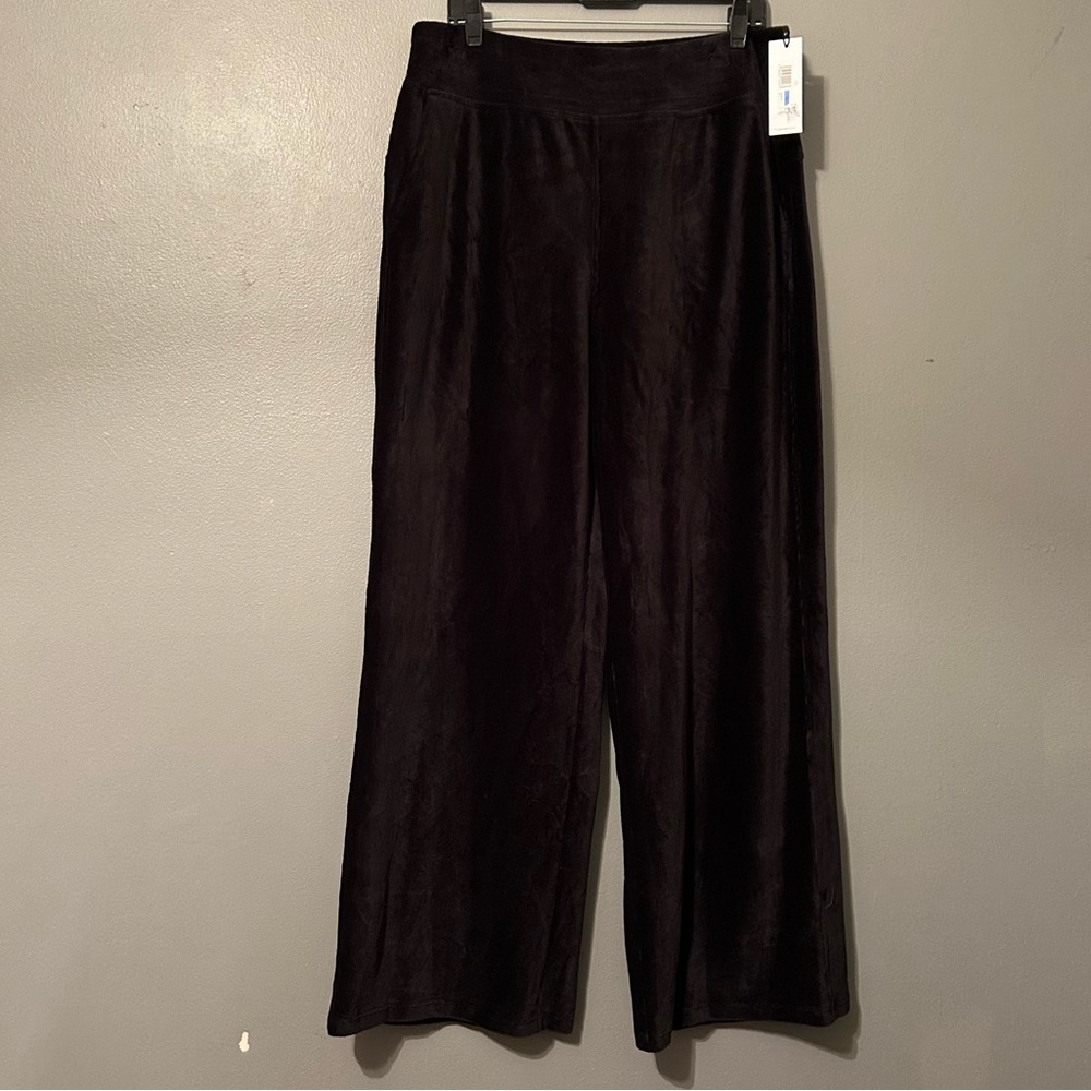 Calvin Klein Performance Black Wide Leg Pants